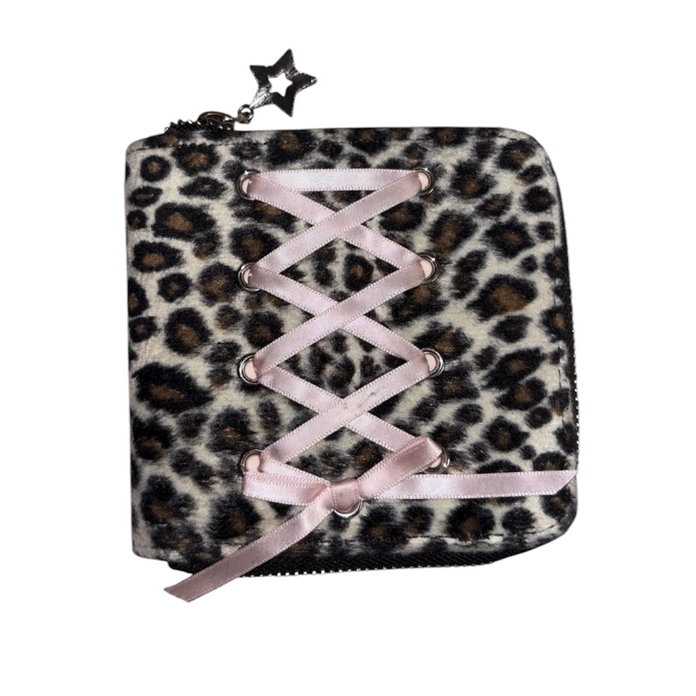 heavensent leopard bow wallet